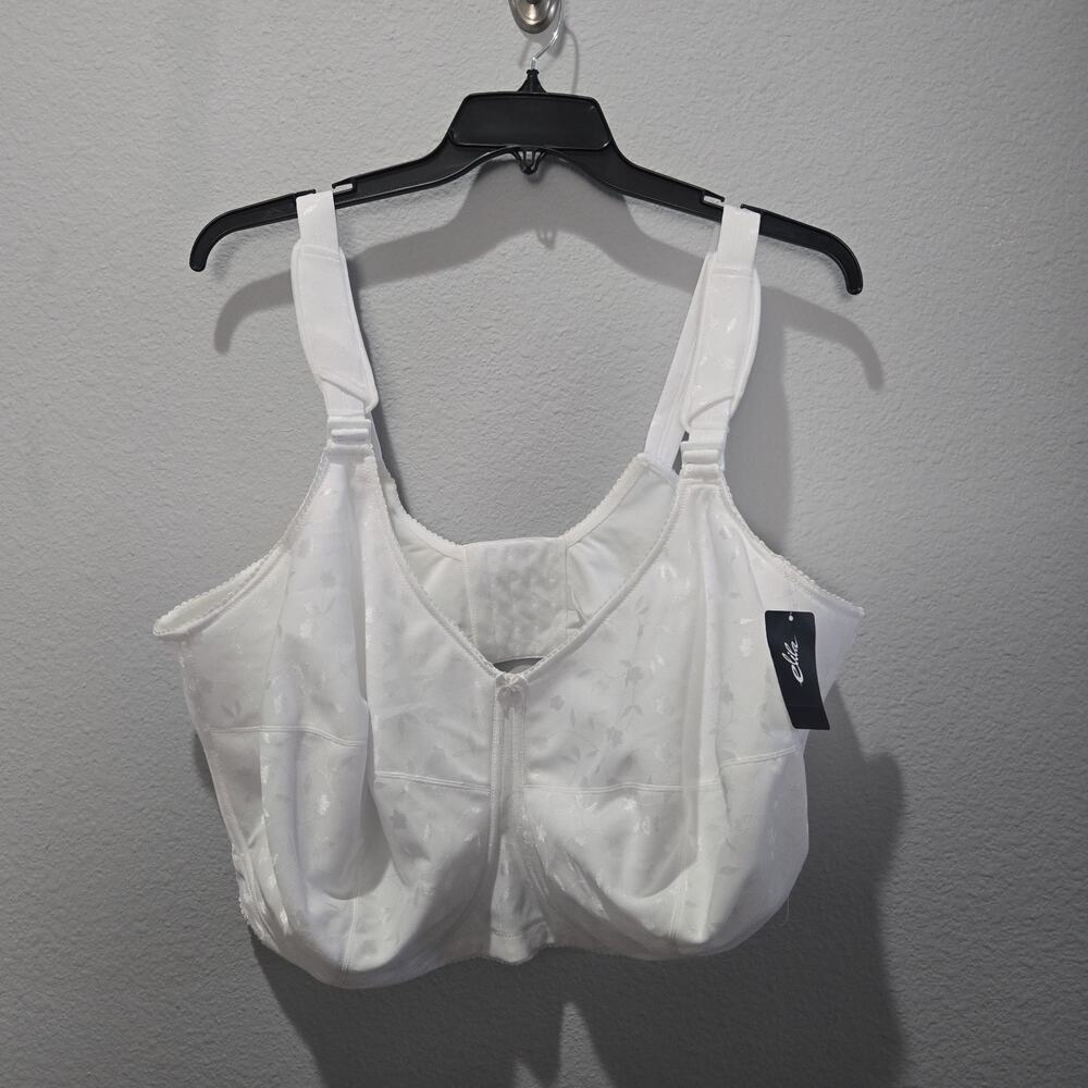 Elila 50L White Bra Style 1305 Wirefree